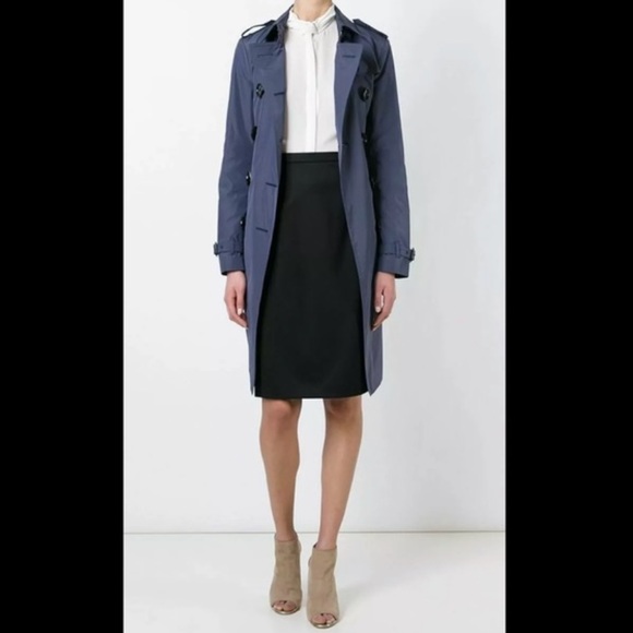 Burberry Black Pencil Skirt US Size 2 - Picture 11 of 13